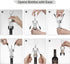 Beneno Wine Opener, Zinc Alloy Premium Wing Corkscrew with Multifunctional Bottles Opener, Sharp Wine Corkscrew with Ergonomic Non-Slip Wing Handl...