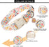 ARING PET Summer Dog Collar-Cute Dog Collar for Small Dogs, Adjustable Cotton Floral Pet Collars Puppy Collar for Small Medium Large Dogs...