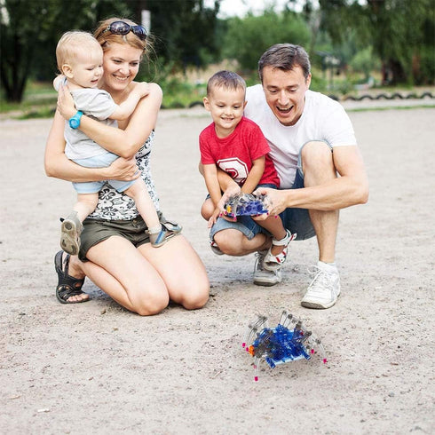 DIY Spider Robot Building Kits Assemble Scientific Robot Toy Science Explorer Toys Gift for Kids...