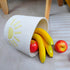 Cute Small Storage Basket - Round Cotton Rope Woven Basket 9 x 8 inches Bedroom Bathroom Towel Baby Clothes Cat Dog Toy Organizer Decorative Gift ...