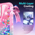 NGB Designed for iPhone 11 Pro-Max Case, Pink/Aqua | Glitter Liquid Sparkle Cute Cover for Women Girls Kids | with Tempered Glass Screen Protector...
