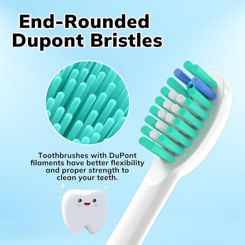 6 Pack Topkitfice Replacement Flossing Toothbrush Heads with Covers Compatible with waterpik Sonic Fusion SF01/SF02 and Sonic Fusion 2.0 SF03/SF04...
