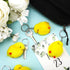 24 Pcs Small Chicken Keychain 3 Inch Realistic Plush Farm Chick Mini Ornaments Yellow Fluffy Chicken Stuffed Animal Soft Chicken Toy Photography P...