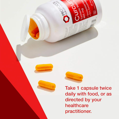 Protocol Curcumin 665mg - Turmeric Root Extract - 60 Veg Caps...