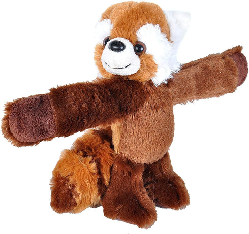 Wild Republic Huggers Red Panda Plush, Slap Bracelet, Stuffed Animal, Kids Toys, 8"...