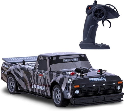 Flybar Hoonigan, Hoonitruck, Remote Control Car for Kids – RC Car, RC Cars, Race Car, 3.7V, 2.4 GHz, Detailed Replica Design, USB Rechargeable Bat...