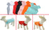 Lovelonglong 2019 Summer Pet Clothing, Dog Clothes Blank T-Shirts Ribbed Tanks Top Thread Vests for Pit Bull Medium Dogs 100% Cotton Gray L-S...