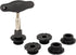 5 PCS Engine Oil Pan Drain Plug Replace 11137605018 Wtih 1 PCS Removal Install Tool Assembly for 2012- BMW X1 X3 X4 X5 Z4, 220i 228i 320i 328i 330...