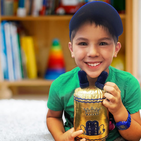 Rite Lite 12" H Medium Soft Plush Torah Toy - Shabbat Gifts, Shabbos, Hebrew Jewish Gifts for Kids, Fun & Educational Party Favors...