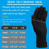 2 Pairs Copper Arthritis Gloves for Hand Pain, Full Finger Compression Gloves for Men Women, Relieve Swelling, Carpal Tunnel, Support Wrist, Joint...
