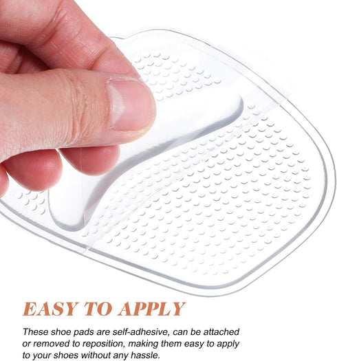 Healifty Ball of Foot Cushions - 3 Pairs Gel Shoe Inserts Reusable for Women Non Slip Metatarsal Pads for Foot Pain Relief Comfort One Size Fits A...