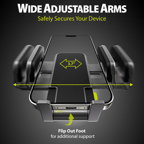 Bracketron TripGrip Wave Dashboard Cell Phone Mount for Car Hands Free Suction Cup Cradle Grip Stand Cellphone Holder......