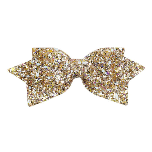 5 Inch Baby Girl Glitter Bows Boutique Hair Clip Teens Toddlers Glitter Sequins Hairpin Headwear...