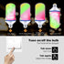 LED Flame Effect Fire Light Bulbs (2 Pack), Flame Christmas Decor 4 Modes Flickering Fire Simulated Lamps, E26 Base Energy Efficient LED Bulb for ...