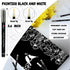 Acrylic Paint Pens,8 Pack 4 Black and 4 White Paint Markers, Paint Pens for Rock Painting Stone Ceramic Glass Wood Plastic Glass Metal Canvas,Draw...