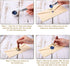 Yoption Brass Head & Rosewood Handle Wax Seal Stamp, Leaf, Pen Form, for Art & Craft Decoration...