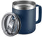 ALOUFEA 12oz Stainless Steel Insulated Coffee Mug with Handle, Double Wall Vacuum Travel Mug, Tumbler Cup with Sliding Lid, Navy...