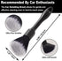 NIKCOSMK 3PCS Wheel Brush Kit for Cleaning Wheel and Tire, Wheel and Rim Brush, Car Detailing Brushes, Bendable & Durable Car Wheel Rim Cleaner Br...