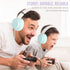rockpapa L22 Wired Headphones for Kids Girls Boys Women with Microphone, Foldable Stereo 3.5mm Corded Headphones for School Classroom Chromebooks ...