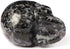 Skullis 2.0" Gabbro Crystal Skull, Hand Carved Gemstone Fine Art Sculpture, Reiki Healing Stone Statue....