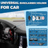 ROSON Sunglass Holder for Car Dash Sunglasses Clip Premium Metal-Alloy Glasses Eyeglass Holder Truck Car Accessories for Women Man - Any Surface Y...