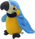 Talking Parrot Repeats What You Say Talking Bird Plush Animal Toy Electronic Plush Parrot for Boy and Girl Gift,4.3 x 8.7 inches(Blue)...