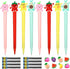 Chinco 24 Pieces Mechanical Pencil Cute Mechanical Pencils with Fruit Erasers and Pencil Refills Pastel Mechanical Pencils Colorful Pencil with Fu...