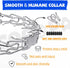 Dog Training Collar, No Pull Dog Collar Dog Basic Collar for Small Medium Large Dogs with Quick Release Buckle,Extra Links, Rubber Tips(Black, S)...