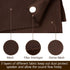 Speaker Grill Cloth Stereo Mesh Fabric for Speaker Repair, Brown - 55 x 20 in / 140 x 50 cm...