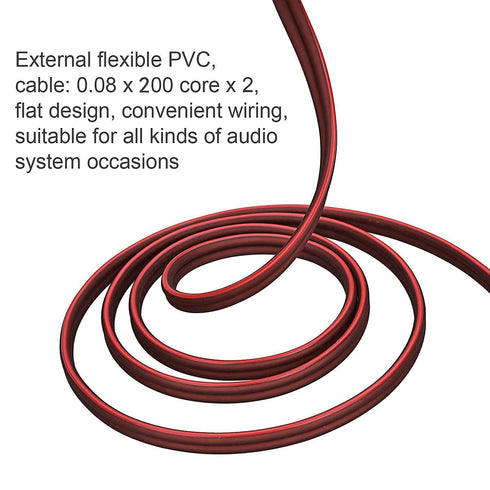 5FT RCA to Bare Wire Speaker Cable Speaker Bare Wire Cables to RCA Plugs Adapter Repair Speaker Cord, Heavy 14 Gauge Speaker Wire to RCA Connector...
