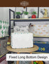 HUNRUNG Rectangle Storage Basket Cute Canvas Organizer Bin for Pet/Children Toys, Books, Clothes Perfect for Rooms/Playroom(Rectangle Pineapple)...