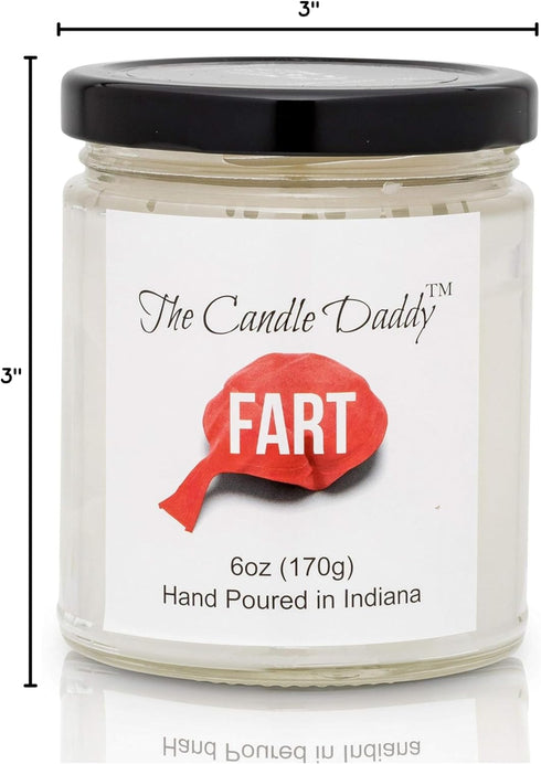 Fart Scented Candle - Smells Terrible- 6 Ounce Jar Candle...