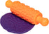 READY 2 LEARN Paint and Dough Texture Rollers - Set of 4 - Textured Dough Rolling Pins for Kids - Open-Ended Patterns for Crafts and Decoration...