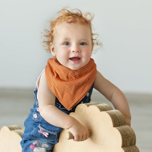 Muslin Receiving Blankets, Neutral Blanket Swaddling for Newborn Boys and Girls, 5 Pack Breathable and Skin-Friendly Swaddle Wrap for Infant Baby ...