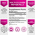 Collagen Peptides for Women & Men, Type I, II, III, V, X Hydrolyzed Collagen Pills, Grass Fed Non-GMO Multi Collagen Peptides Supplements, Hair, S...