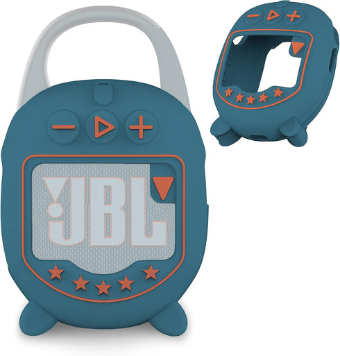 Silicone Cover Case for JBL Clip 5 Ultra Portable Bluetooth Speaker, Protective Skin Accessories for JBL Clip 5 Pro Sound Bluetooth Speaker Stand ...