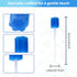 50 Pieces Disposable Oral Swabs Bulk Mouth Sponge Stick Swabsticks Unflavored for Elderly Kids Adults Mouth & Gum Cleaning...
