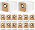 14 Pack Dust Bags Replacement for Eufy L60 / L60 Hybrid / L60 SES / L50 Series Robot Vacuums Replacement Dust Bags Vacuum Cleaner Self-Empty Stati...
