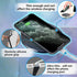 UKON Silicone Phone Grip,2 PCS Phone Strap Reusable Finger Holder with Three Short Silicone Strips DIY Combination to Fit 4.5"-7.5" Phone Case for...