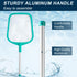 Pool Skimmer Net with Pole, 26", Hot Tub Skimmer Net, Pool Skimmer Net with Pole, Fine Mesh Net Skimmer Rake...