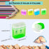 Dual Hole Pencil Sharpener - 24 Pieces Pencil Sharpeners Manual with Lid for School Home Office,Angel Tree Compact Handheld Pencil Sharpener Assor...