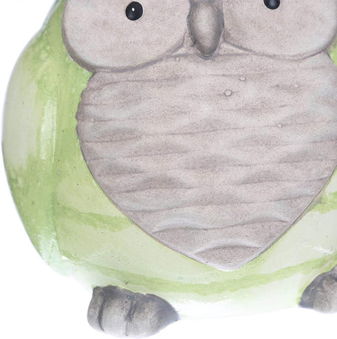 Topadorn Ceramic Owl Statue for Garden Décor,Garden Statue Figurine Tableshelp Ornaments Statues...