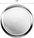 Thunder Group Wide Rim Pizza Tray, 12 Inch...