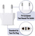 Bates- European Plug Adapter, 3 pc, Travel Adapter, US to Europe Plug Adapter, EU Adapter, Electrical Adapters, Converter Plug, European Outlet Ad...