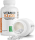 Bronson Vitamin K2 (MK7) with D3 Supplement Bone and Heart Health Non-GMO Formula 5000 IU Vitamin D3 & 90 mcg Vitamin K2 MK-7 Easy to Swallow Vita...