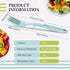 10 in 1 Silicone Flexible Fork 11 Inch Cooking Tools and Utensils Heat Resistant Cooking Fork Dishwasher, Mixes Ingredients, Mashes Food, Whisks E...
