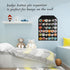 PACMAXI Wall Hanging Badge Button Pins Organizer Display Storage Stand, Enamel Pin Display Holder,hold Up To 36 Pins (Black)...