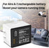 LCLEBM 1-Packs Rechargeable Batteries for Arlo Pro, Arlo Pro 2, 7.2V Upgraded 3000mAh Li-ion Replacement Camera Battery Packs VMA4400 A-1 A-1B A-1...