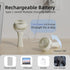 Portable Handheld Fan,USB Rechargeable Personal Fan,Handheld Mini Fan, 360° Rotation - Strong Wind, Ultra-Low Noise - Perfect for Travel, Indoor &...