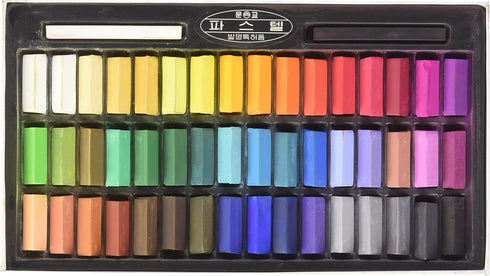 MUNGYO Soft Pastel Set – 48 Colors | Square Pastels for Artists | Smooth & Blendable Colors...